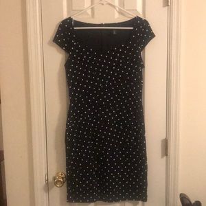 Polka dot classic dress
